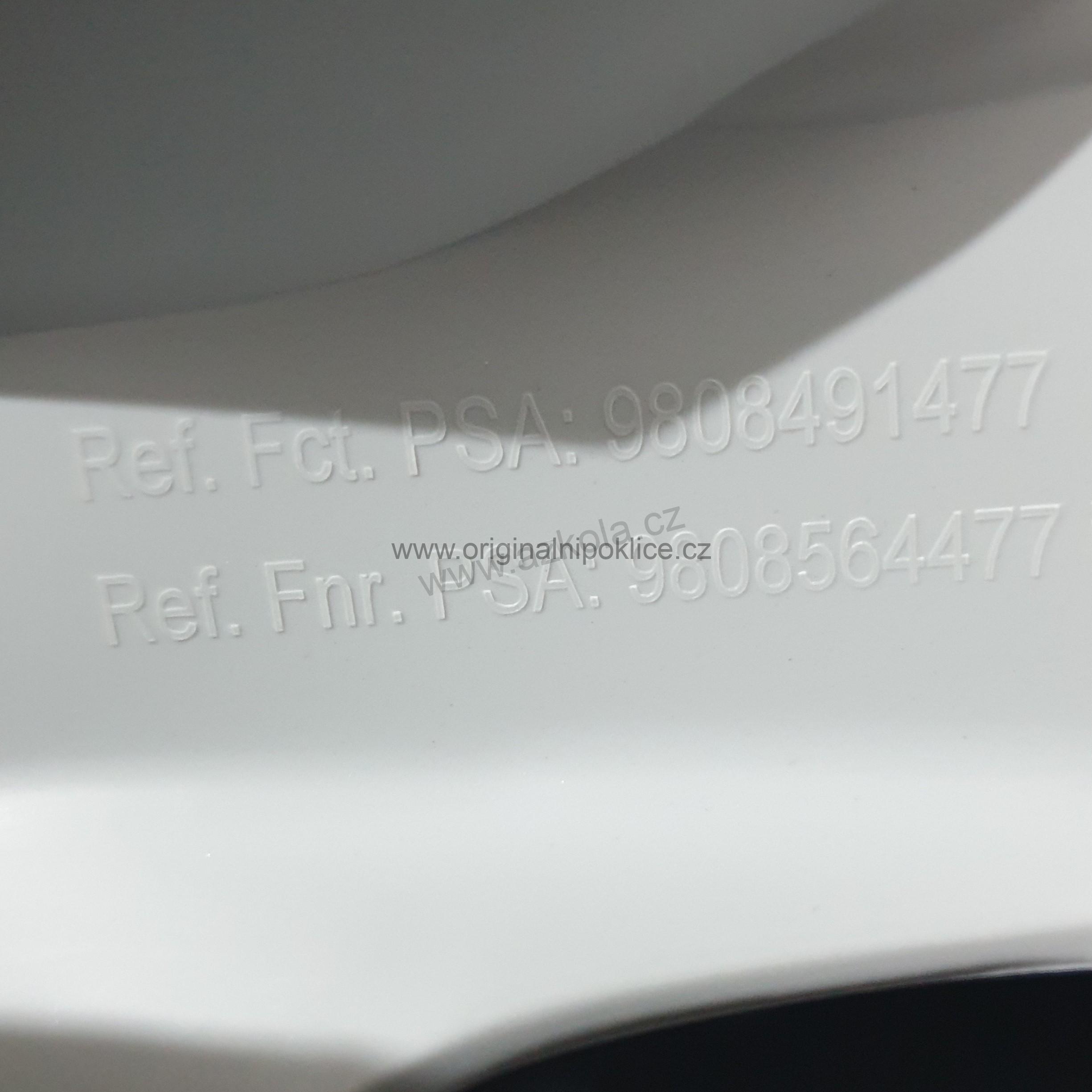 Originální poklice 15" Peugeot 208 (použité)