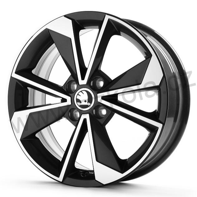 Hliníkové disky SCORPIUS BLACK 6J x 16 ET43 pro Citigo