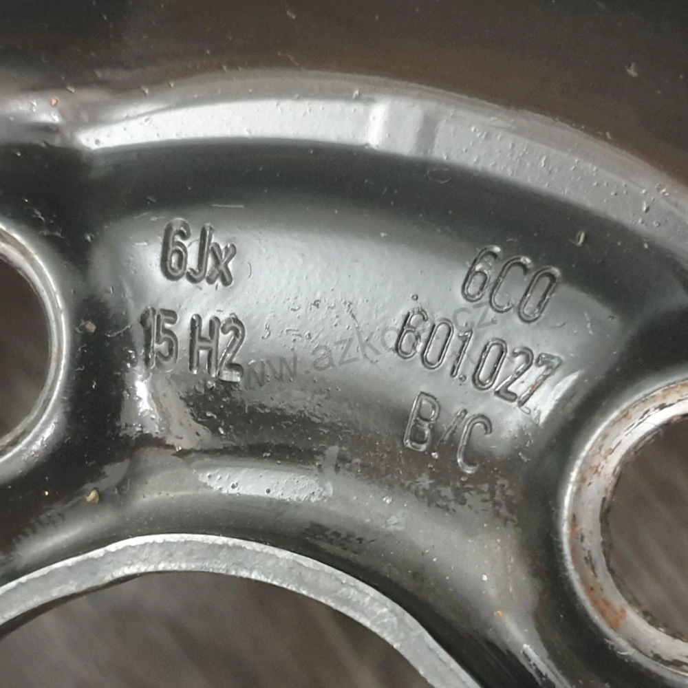 Disky Škoda, Volkswagen, Seat, Audi 6Jx15 ET38 5x100x57 T1