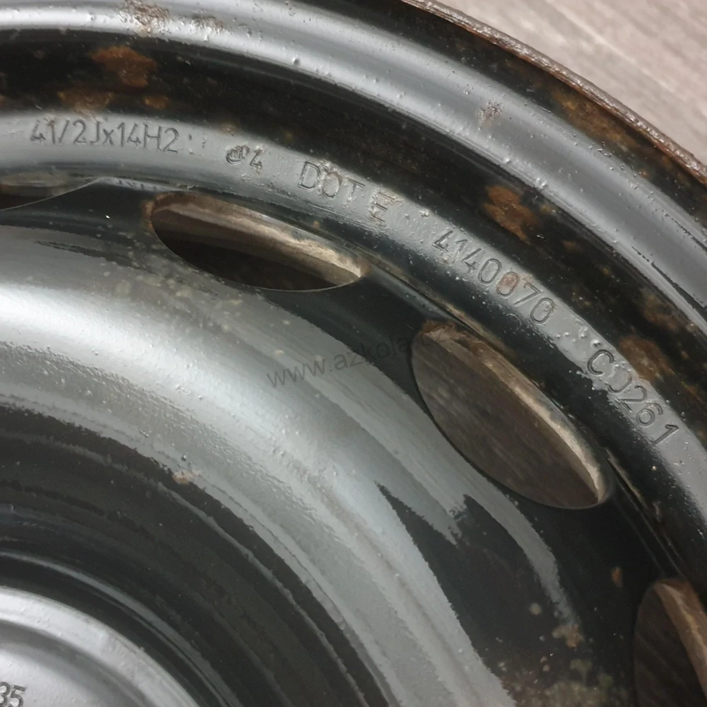 Disky Peugeot, Citroen, Toyota 4.5Jx14 ET35 4x100x54 T2