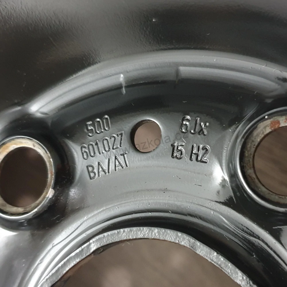 Disky Škoda, Volkswagen, Seat 6Jx15 ET43 5x112x57 T2