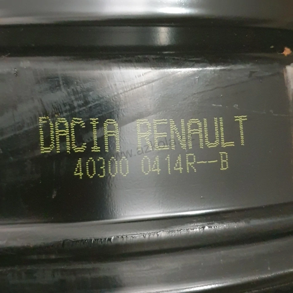 Disky Dacia Duster 6.5Jx16 ET50 5x114x66 T3