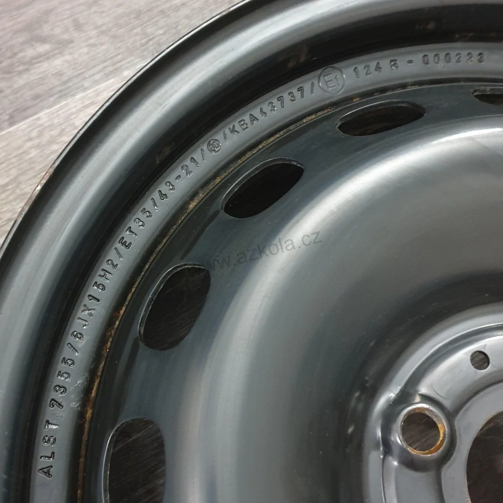 Disky Fiat Panda 6Jx15 ET35 4x100x58 T1