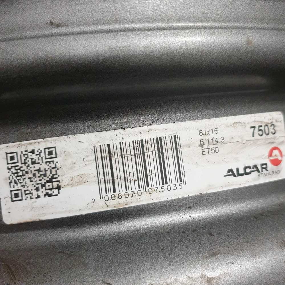 Disky Fiat, Opel, Renault, Nissan 6Jx16 ET50 5x114x66 T2