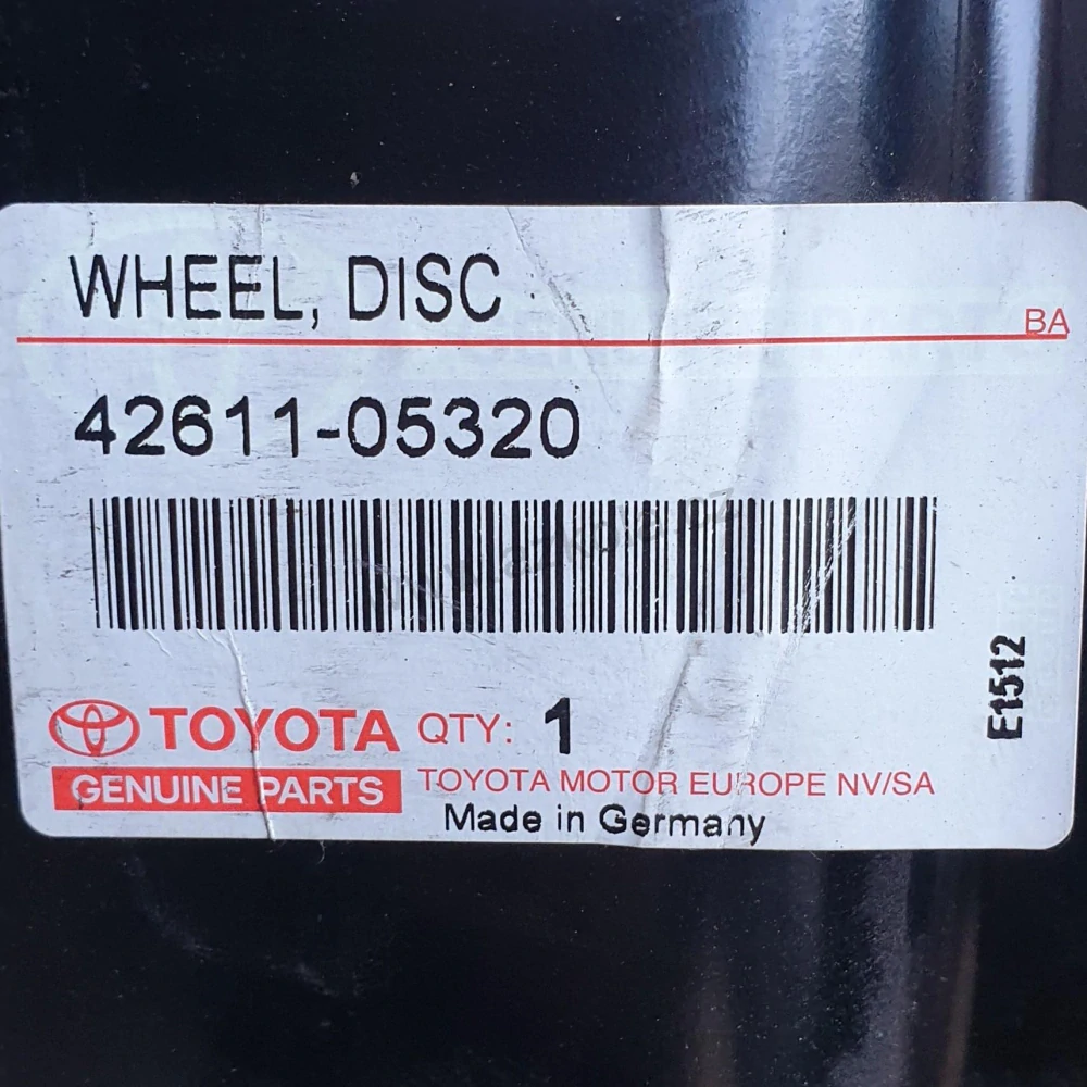 Disky Toyota Avensis 6.5Jx16 ET39 č. A102