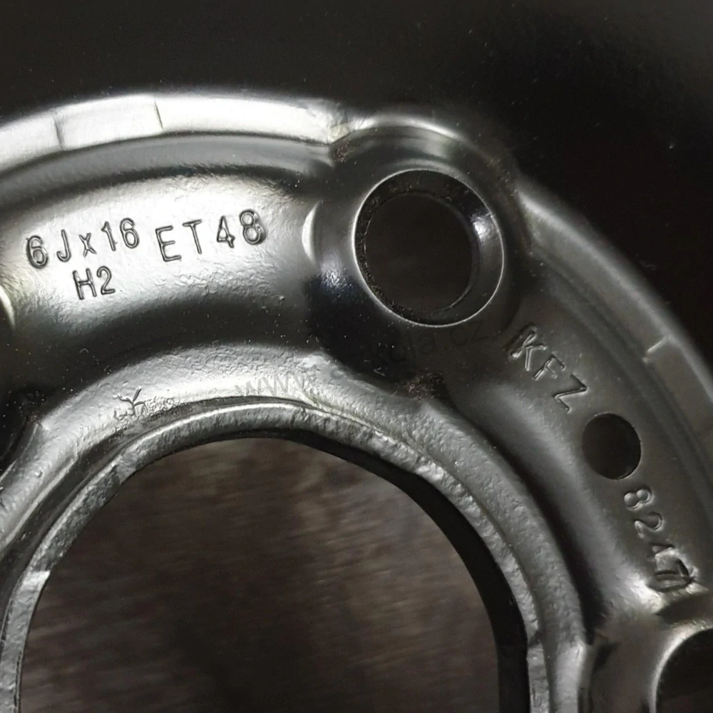 Disky Škoda, Volkswagen, Seat, Audi 6Jx16 ET48 5x112x57 T8