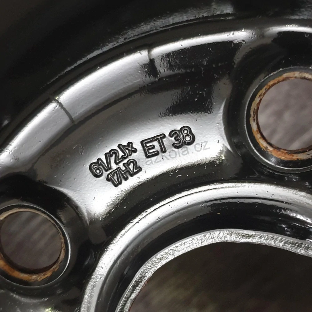 Disky Škoda, Volkswagen, Seat, Audi 6.5Jx17 ET38 5x112x57 T2