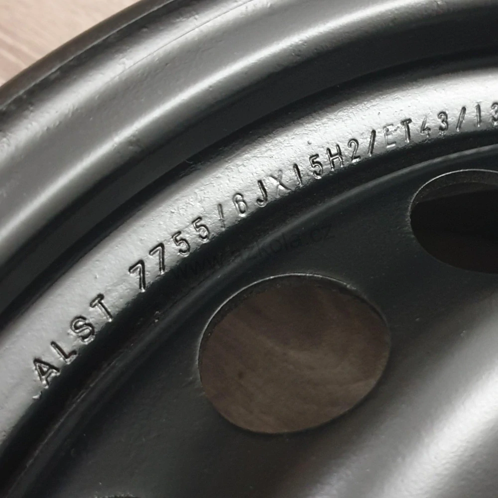 Disky Škoda, Volkswagen, Seat 6Jx15 ET43 5x112x57 T9