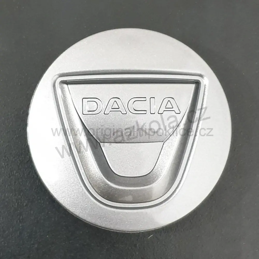 Originální pokličky 57mm na ALU disky Dacia (matné)