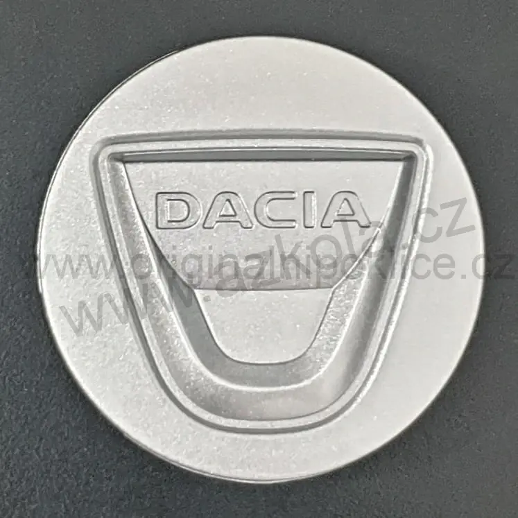Originální pokličky 57mm na ALU disky Dacia (lesklé)