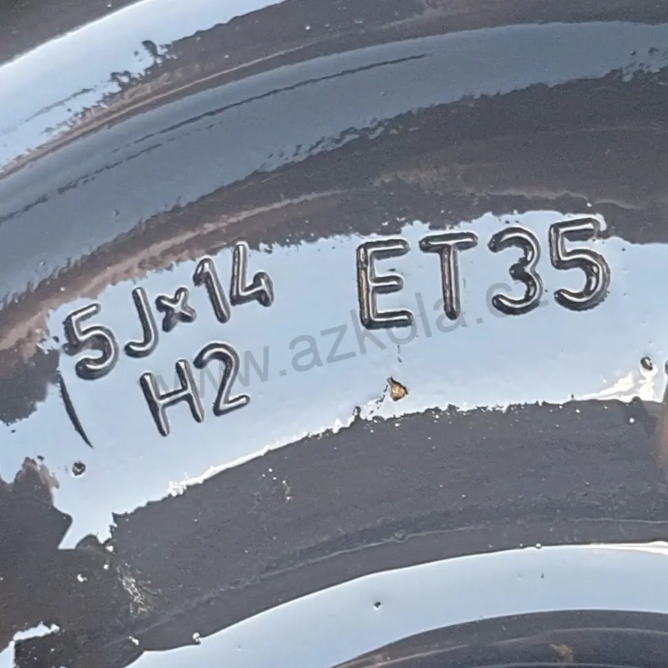 Disky Škoda, Volkswagen, Seat 5Jx14 ET35 5x100x57 T3