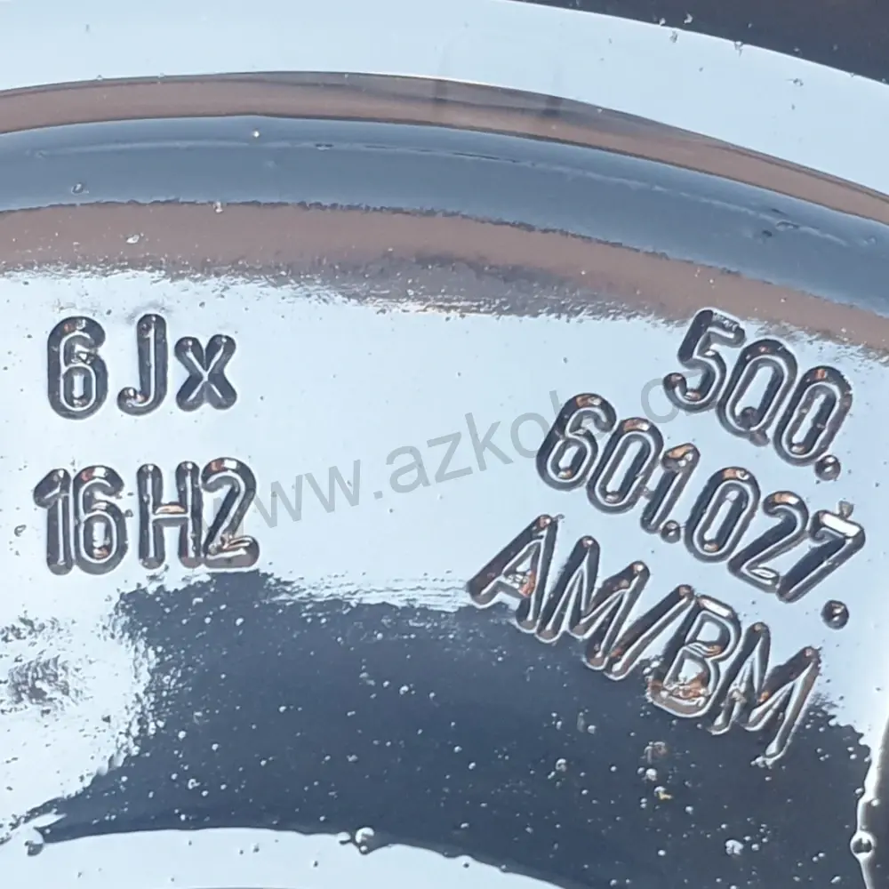 Disky Škoda, Volkswagen, Seat, Audi 6Jx16 ET43 5x112x57 T1