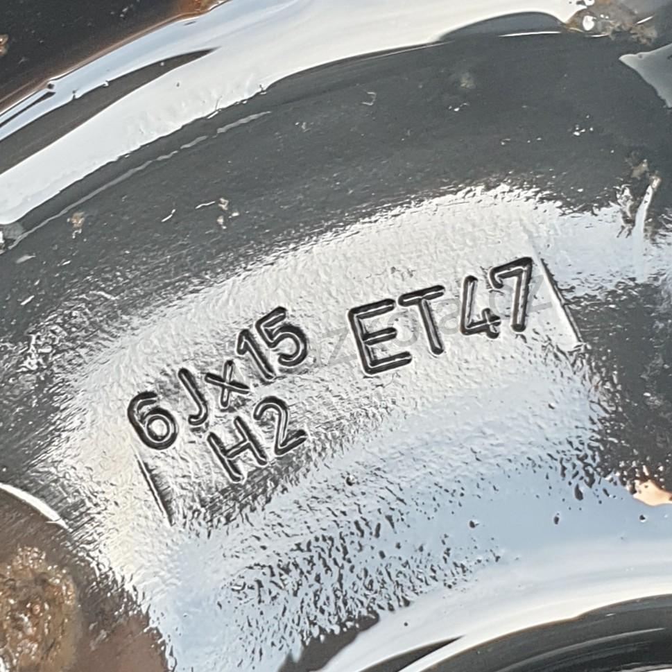 Disky Škoda, Volkswagen, Seat 6Jx15 ET47 5x112x57 T3 (bazarové)