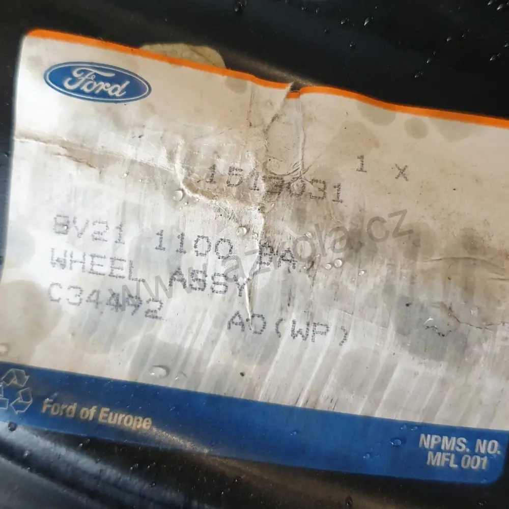 Disky Ford 5.5Jx14 ET37.5 4x108x63 T3