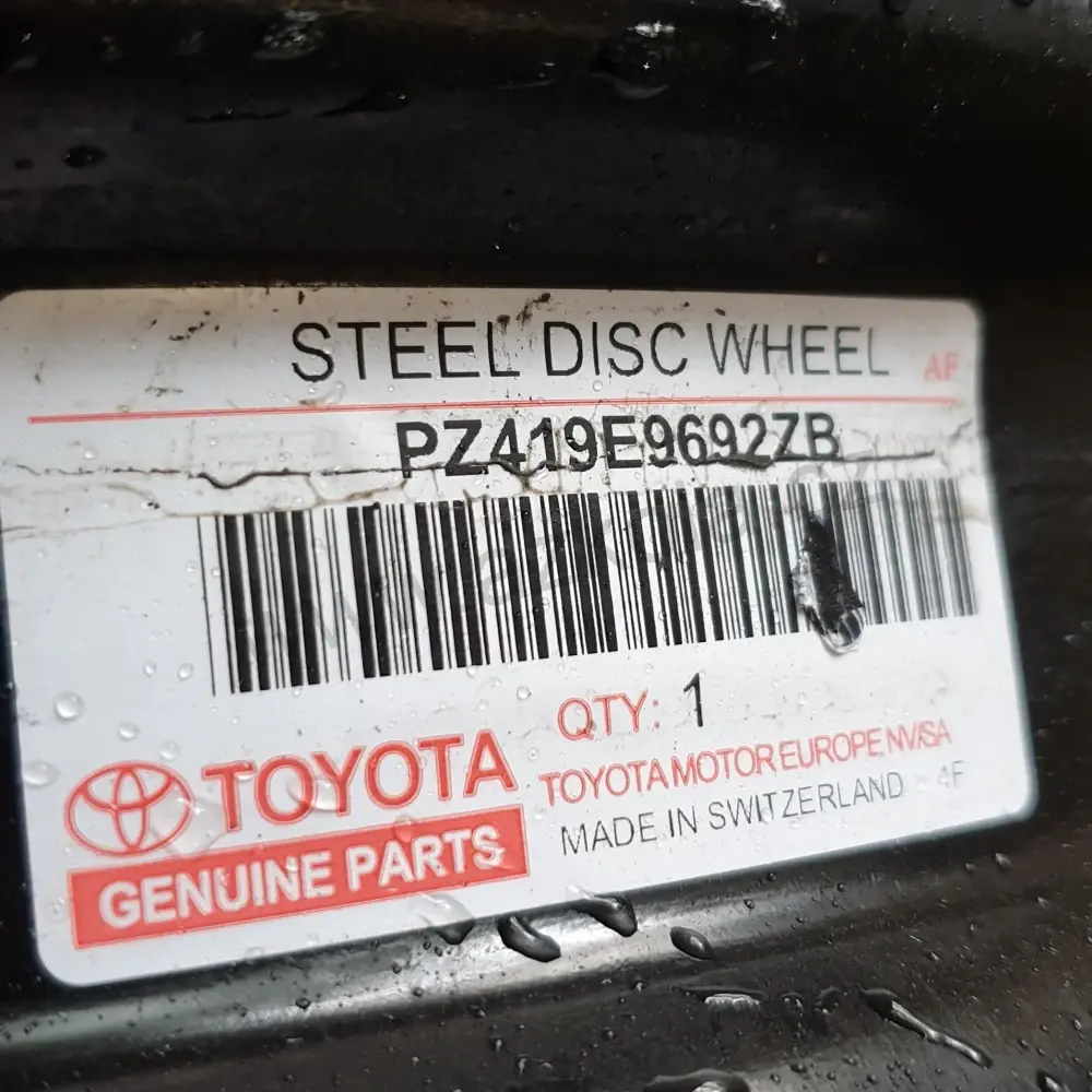 Disky Toyota 6.5Jx16 ET45 5x114x60 T3