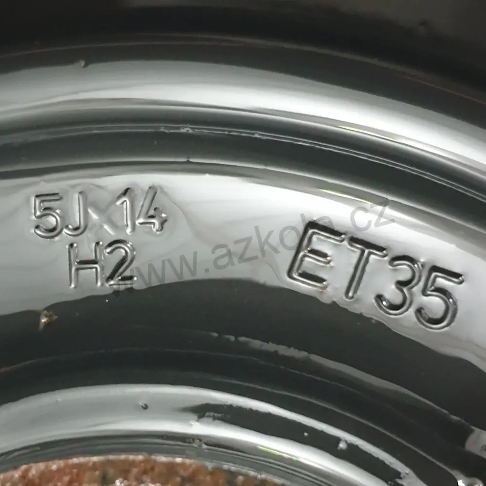 Disky Škoda, Volkswagen, Seat 5Jx14 ET35 4x100x57 T2