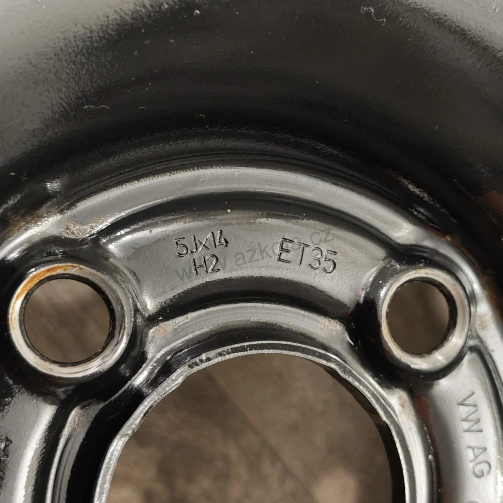 Disky Škoda, Volkswagen, Seat 5Jx14 ET35 4x100x57 T2