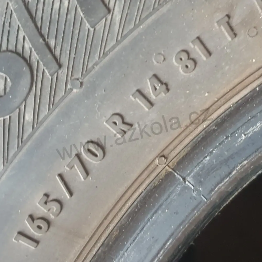 Letní pneumatiky Barum 165/70 R14 č. AP30