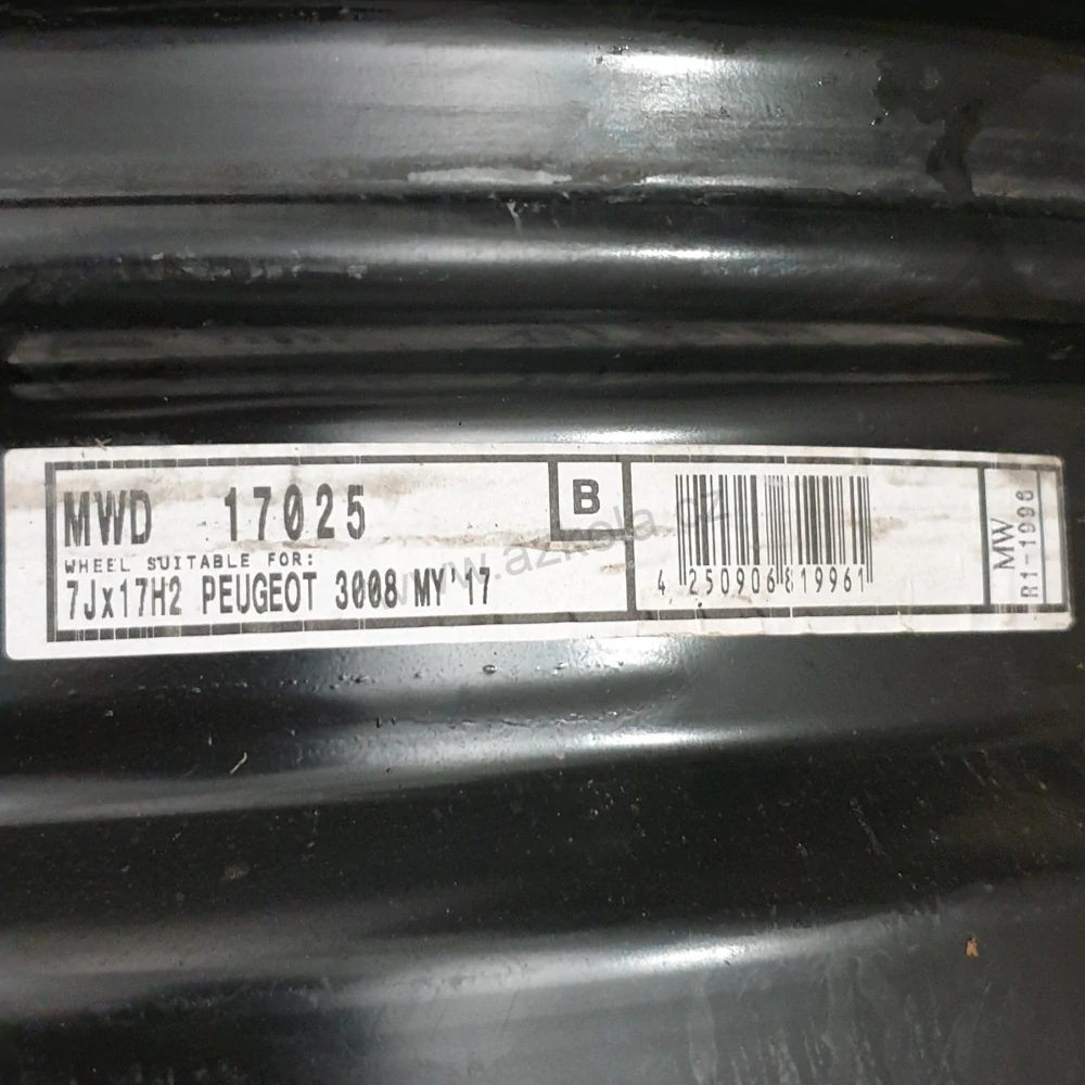 Disky Peugeot, Citroen, Opel 7Jx17 ET42 5x108x65 T3