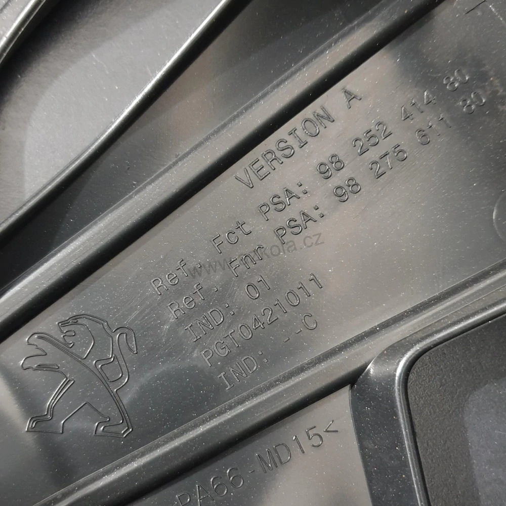 Originální poklice 16" Peugeot 208, 308, 407, 508 (použité)