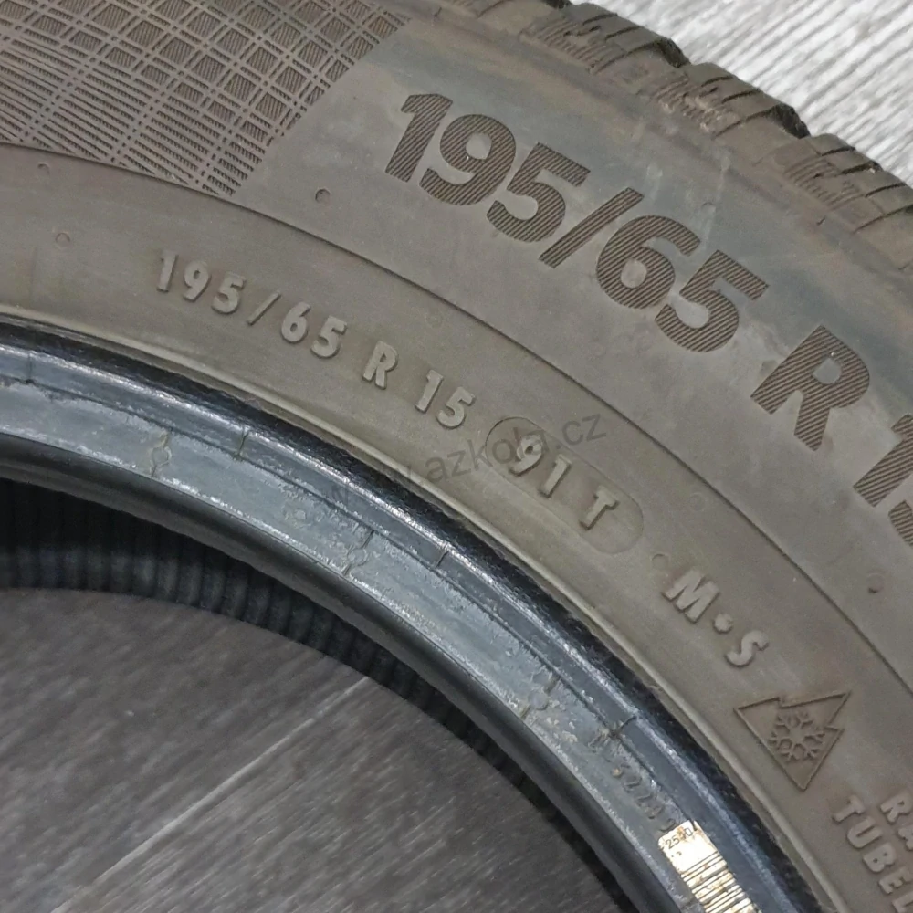 Zimní pneumatiky 195/65 R15 Continental č. AP514