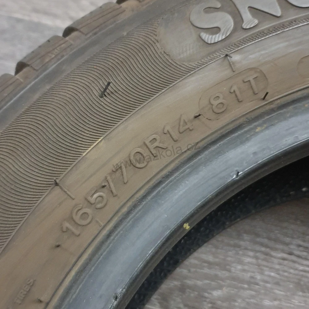 Zimní pneumatiky 165/70 R14 Tomket č. AP534