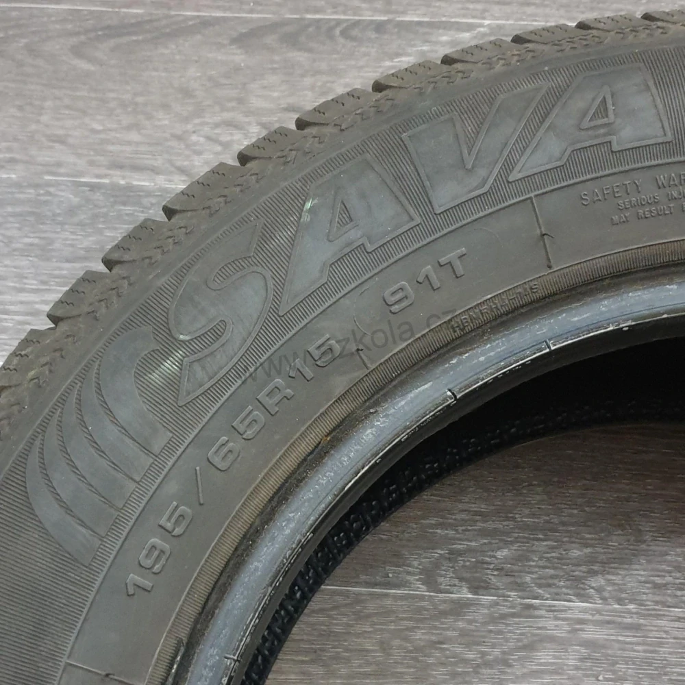 Zimní pneumatiky 195/65 R15 Sava č. AP541