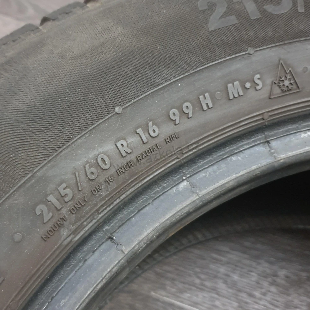 Zimní pneumatiky 215/60 R16 Continental č. AP581