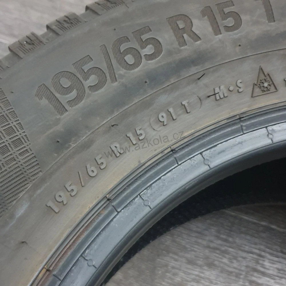 Zimní pneumatiky 195/65 R15 Continental č. AP584