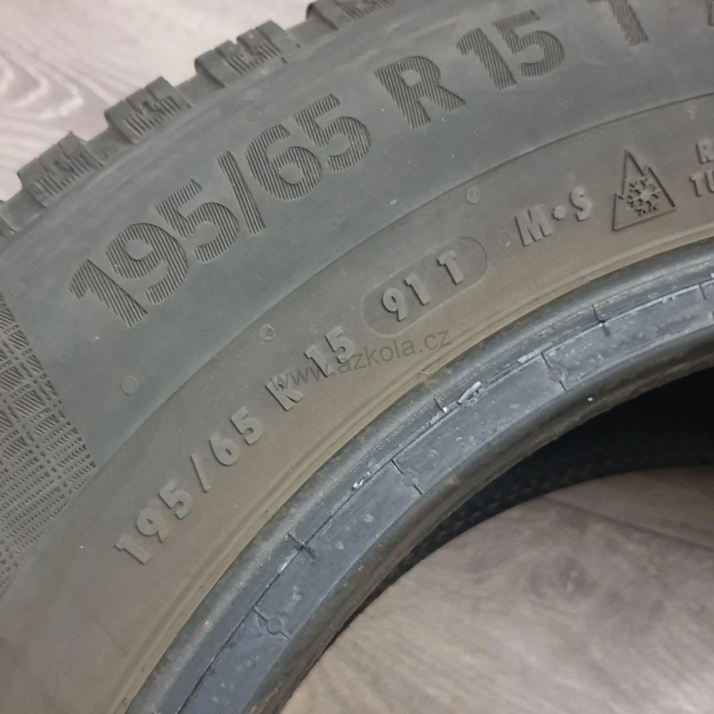 Zimní pneumatiky 195/65 R15 Continental č. AP665