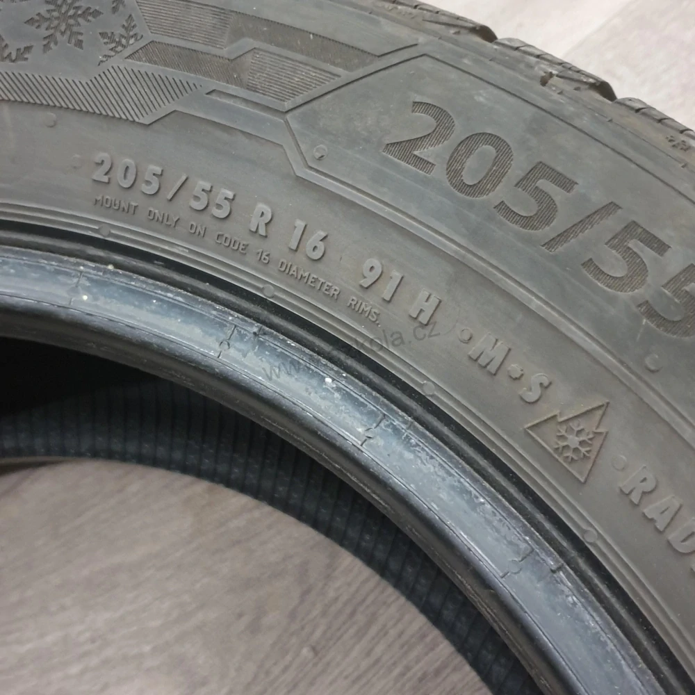 Zimní pneumatiky 205/55 R16 Barum č. AP695