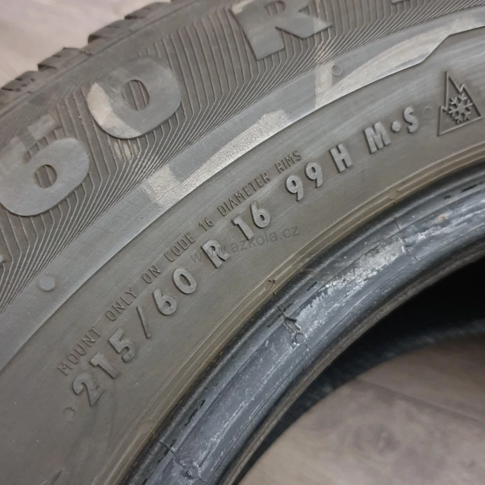 Zimní pneumatiky 215/60 R16 Semperit č. AP745