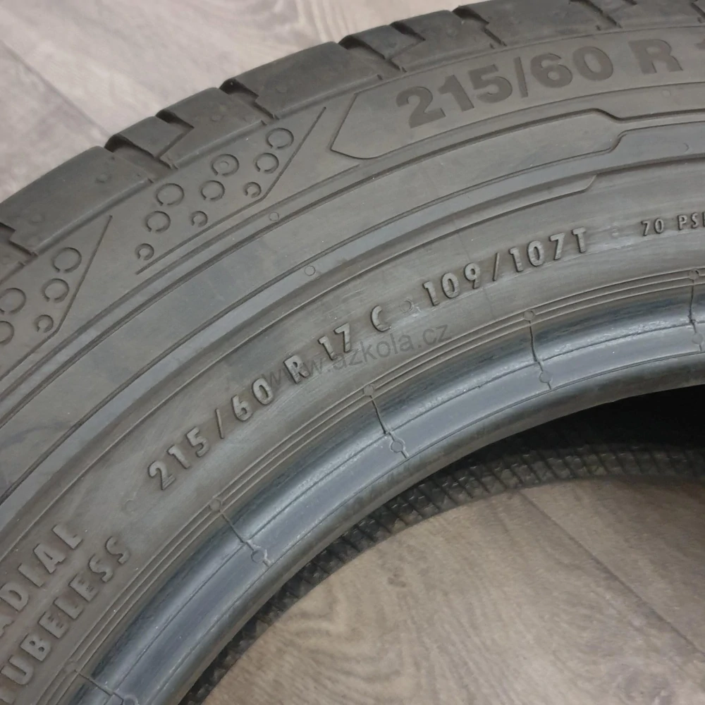 Letní pneumatiky 215/60 R17C Continental č. AP880