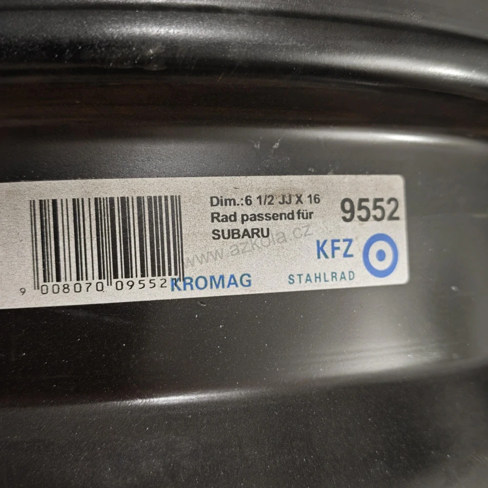 Disky Subaru 6.5Jx16 ET48 5x100x56 T8