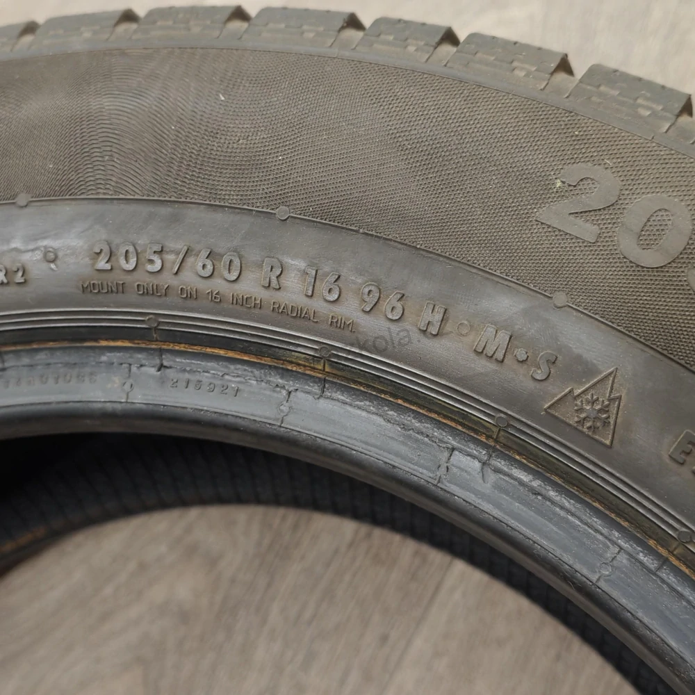 Zimní pneumatiky 205/60 R16 Continental č. AP924