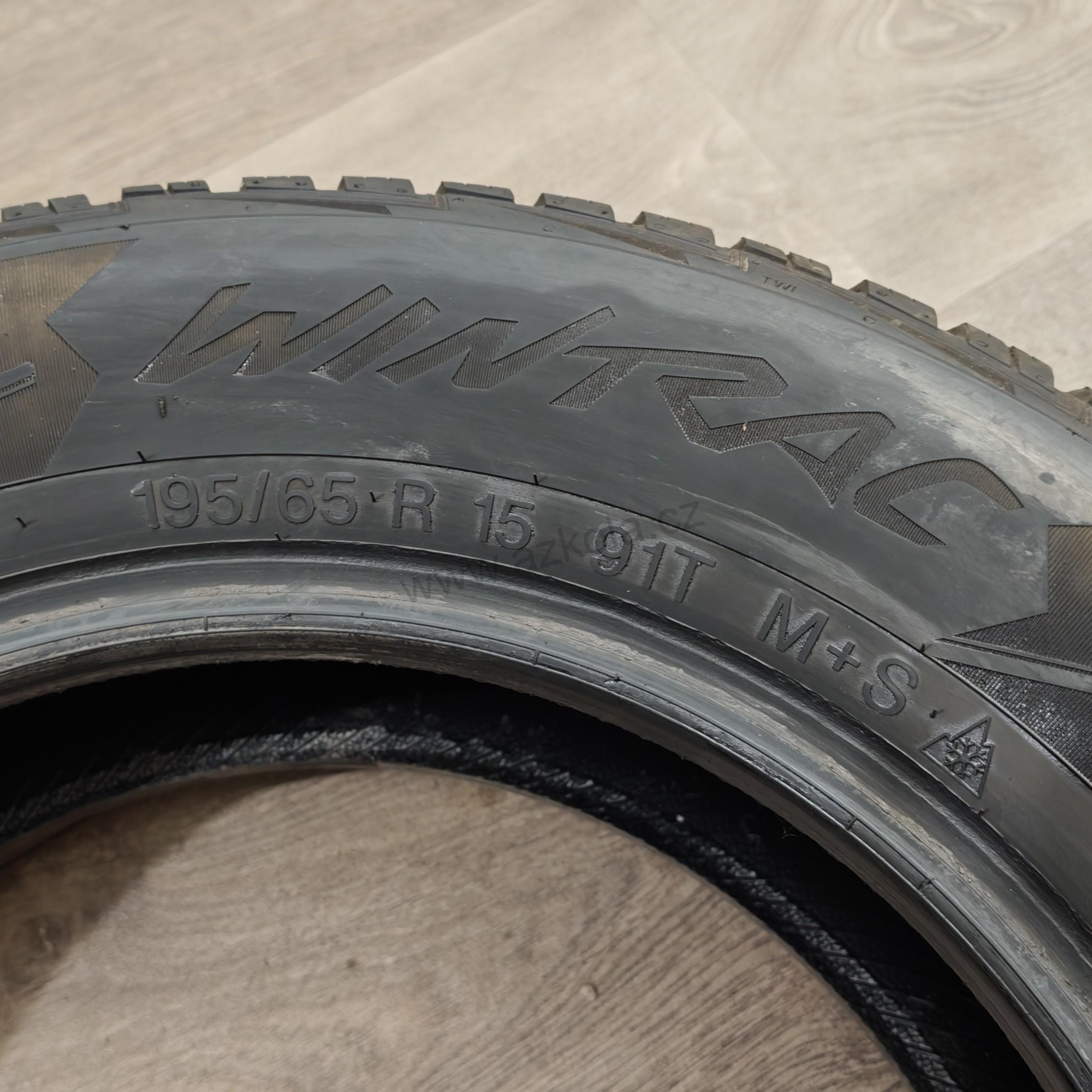 Zimní pneumatiky 195/65 R15 Vredestein č. AP933