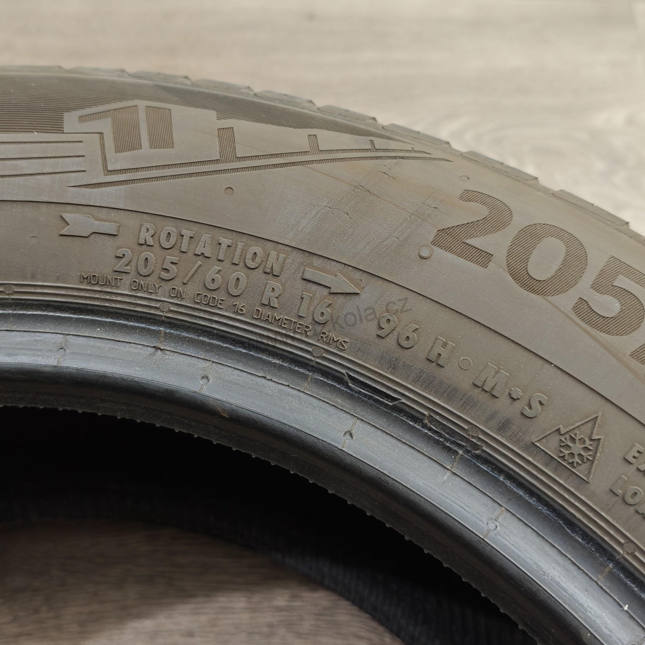 Celoroční pneumatiky 205/60 R16 Continental č. AP959