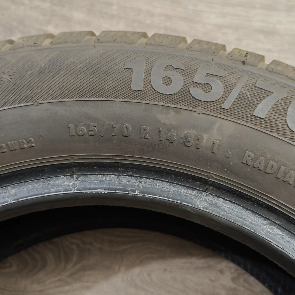 Zimní pneumatiky 165/70 R14 Barum č. AP1042
