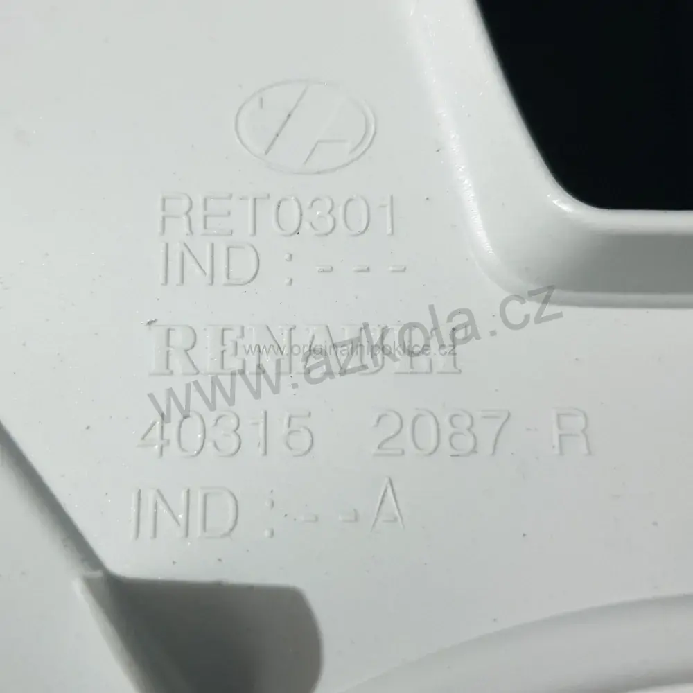 Sada originálních poklic Renault 15" Twingo