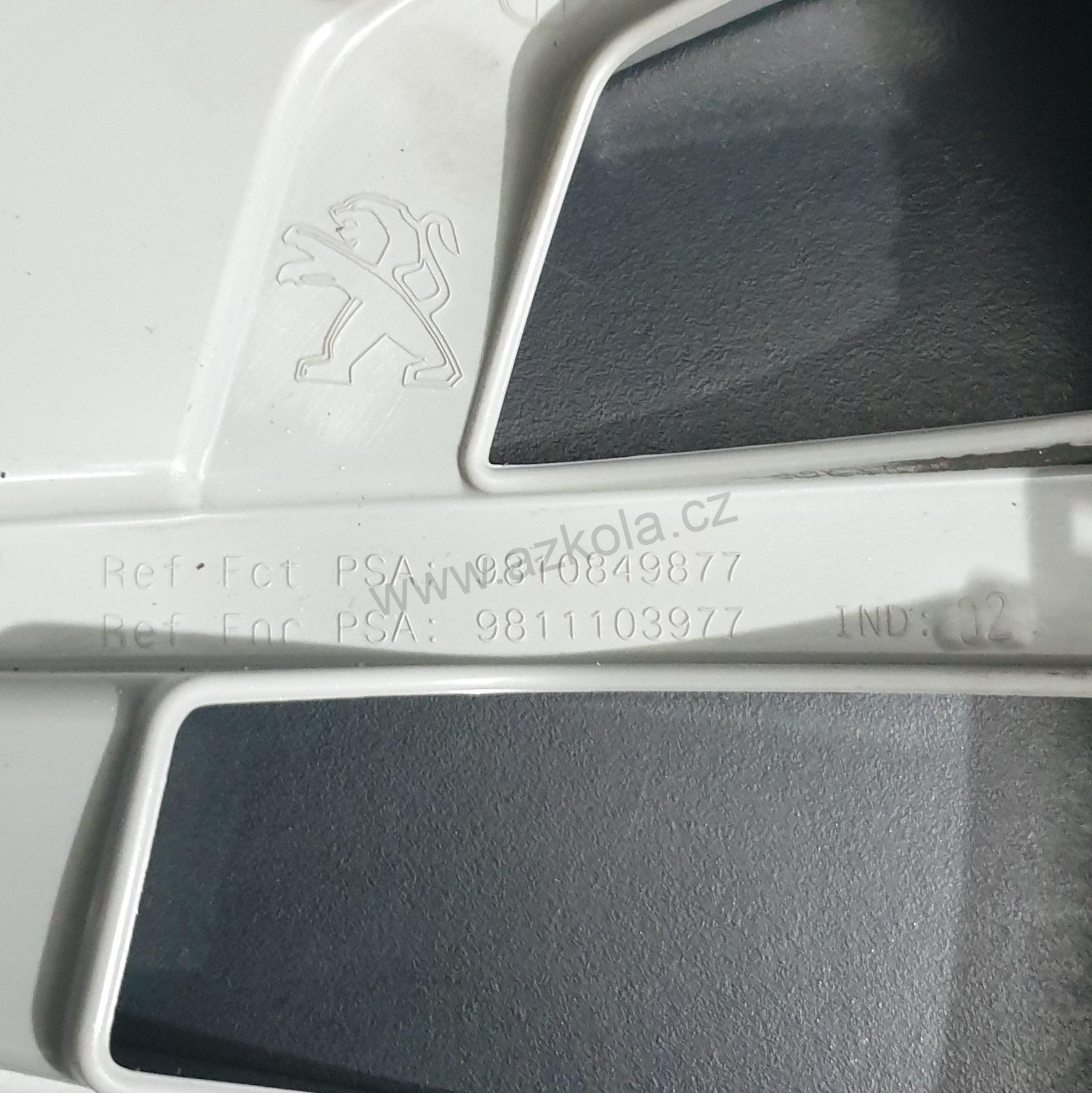 Originální poklice Peugeot 17" 5008, 3008 (použité)