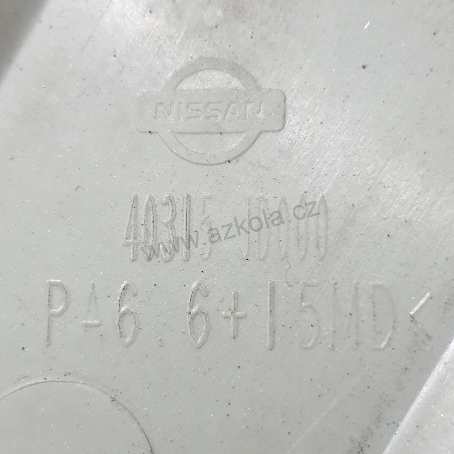 Originální poklice Nissan 16" Qashqai (použité)