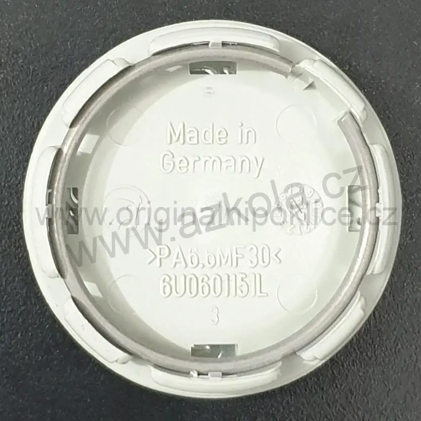 Originální pokličky 56mm na ALU disky Škoda, starý model