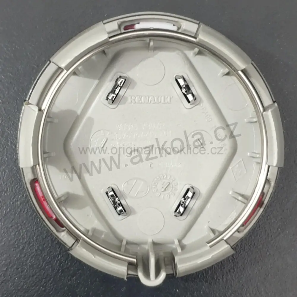Originální pokličky 57mm na ALU disky Renault