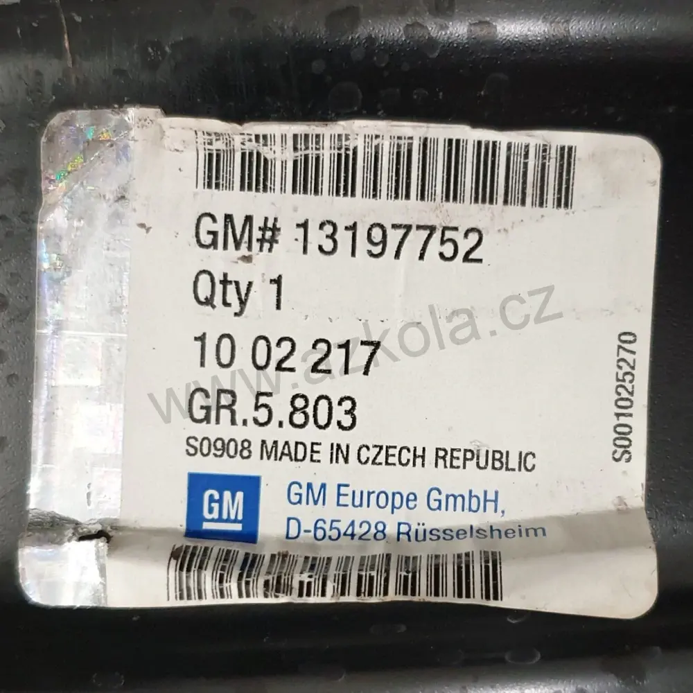 Disky Opel 6.5Jx15 ET35 5x110x65 T3