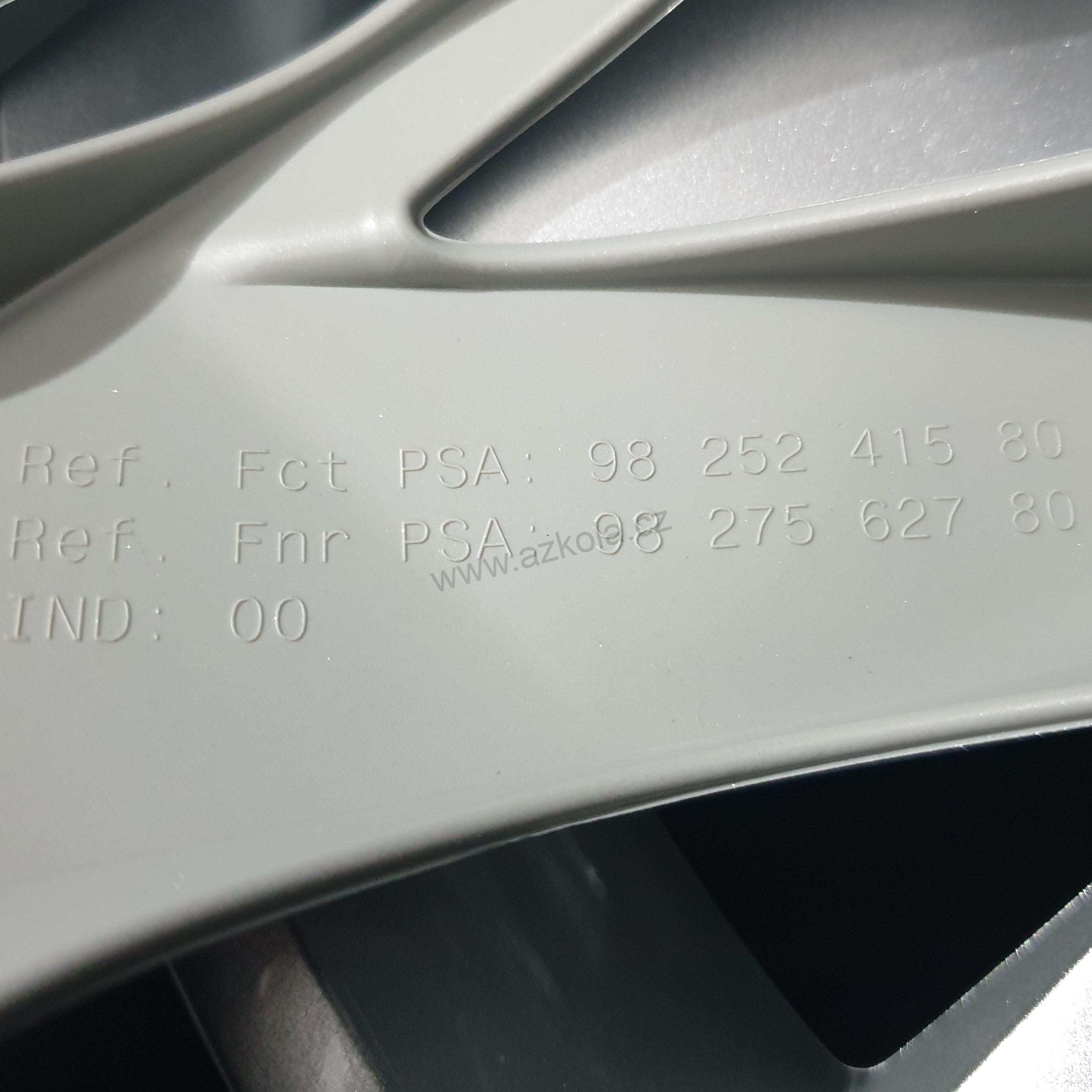 Originální poklice Peugeot 15" 108, 208, 308