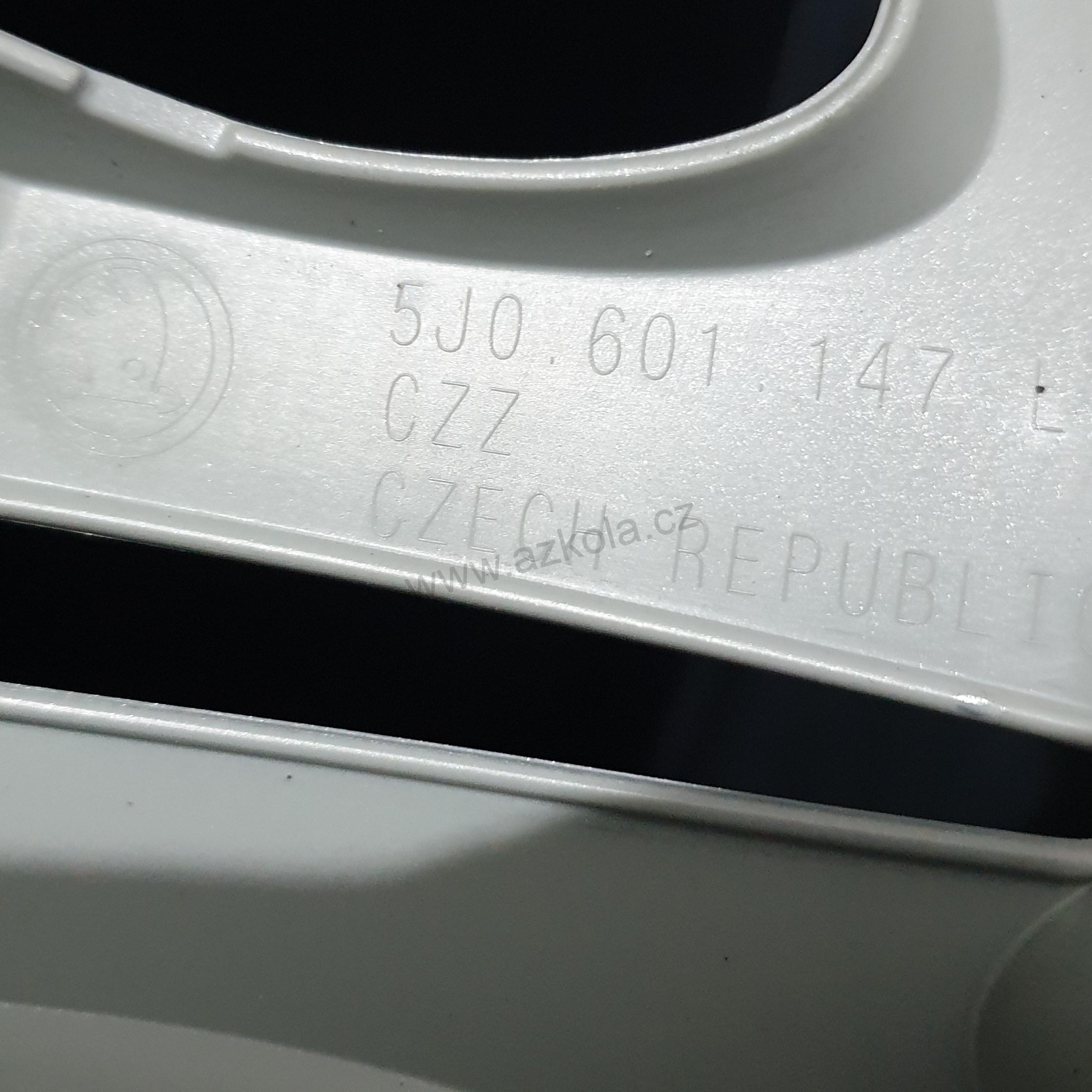 Originální poklice Škoda 15" Fabia, Rapid