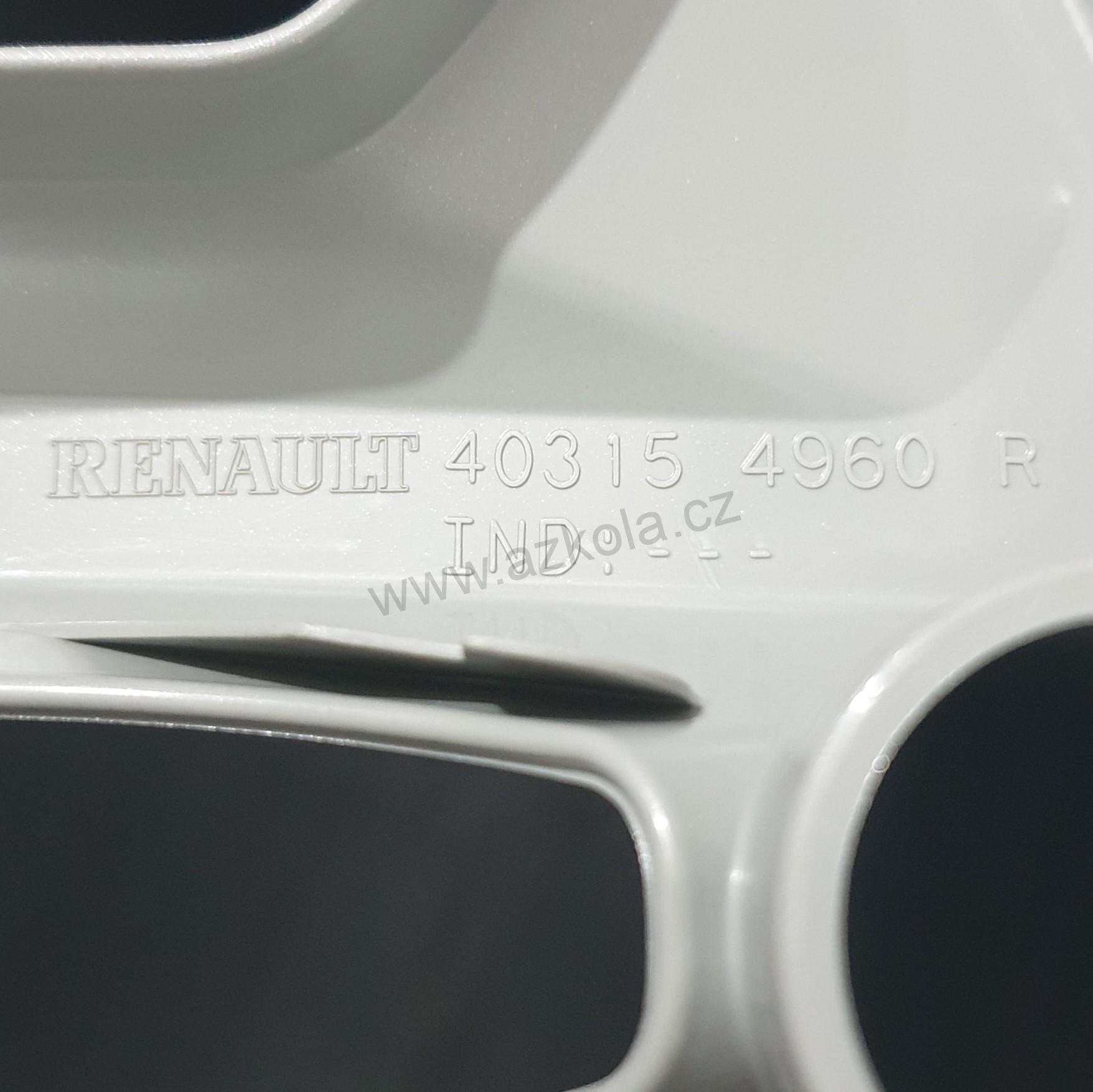 Originální poklice Renault 16" Megane