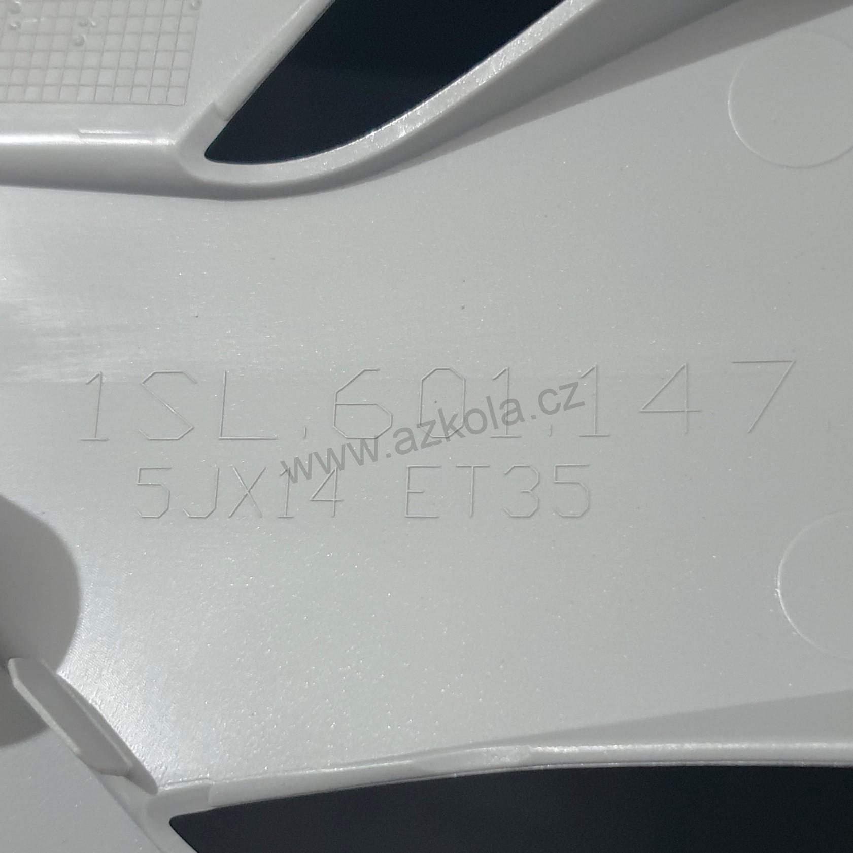 Originální poklice Seat 14" Mii