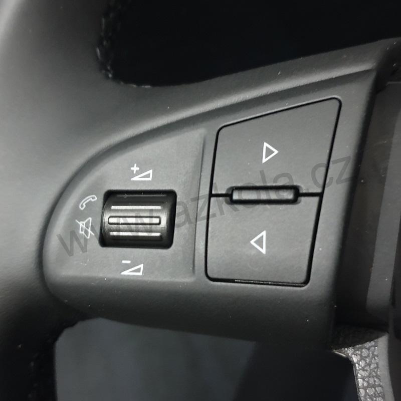 Multifunkční volant Škoda Fabia II, Rapid