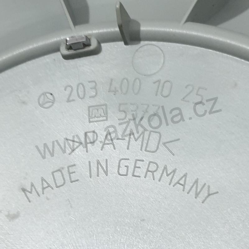 Originální poklice Mercedes 16" W203, C-Class (použitá)